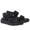 Greyfield 2 sandalen met hielband “Zwart Suede”