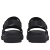 Greyfield 2 sandalen met hielband “Zwart Suede”