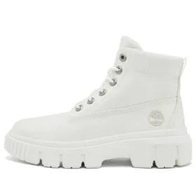 Greyfield Canvas Laarzen “White”