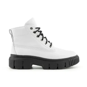 Greyfield leren laarzen “White Full Grain”