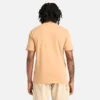 Heren T-shirt met korte mouwen en waterafbeelding Heren T-shirt met korte mouwen en waterafbeelding