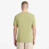 Heren T-shirt met korte mouwen en waterafbeelding Heren T-shirt met korte mouwen en waterafbeelding