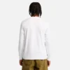 Heren T-shirts met lange mouwen en gekleurd Stack-logo Heren T-shirts met lange mouwen en gekleurd Stack-logo