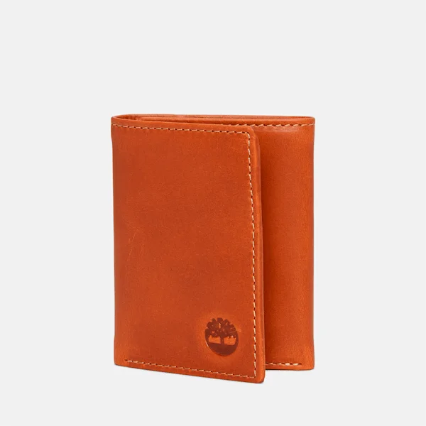 Heren Waxy Pull-up Trifold portemonnee Heren Waxy Pull-up Trifold portemonnee
