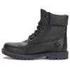 Heritage 6-Inch Boot “Zwart leer met rubberen buitenzool”