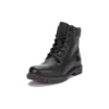 Heritage 6-Inch Boot “Zwart leer met rubberen buitenzool”