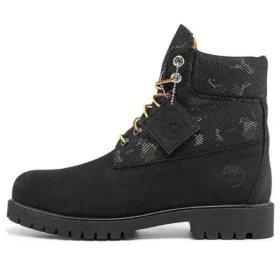 Heritage 6-Inch Boot “Zwart nubuck met camouflage”