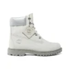 Heritage 6-Inch Laarzen “White Nubuck and Silver”