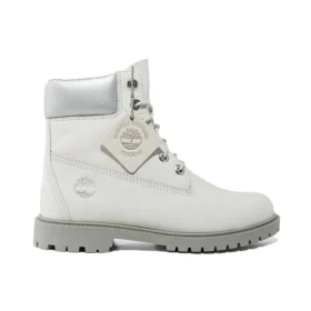 Heritage 6-Inch Laarzen “White Nubuck and Silver”