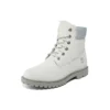 Heritage 6-Inch Laarzen “White Nubuck and Silver”