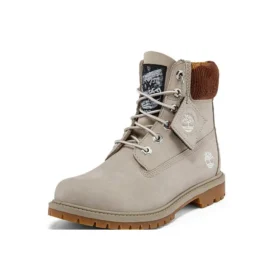 Heritage 6-Inch waterdichte laarzen met brede pasvorm “Beige nubuck met camouflage”