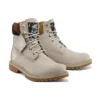 Heritage 6-Inch waterdichte laarzen met brede pasvorm “Beige nubuck met camouflage”