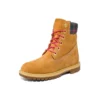 Heritage 6-Inch waterdichte laarzen “Wheat Nubuck met roze-blauwgroen geruit”