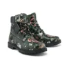 Heritage 6-Inch waterdichte laarzen “Zwart bloemenprint nubuck”