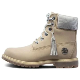 Heritage 6-Inch waterdichte leren laarzen “Light Pink Nubuck”