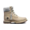 Heritage 6-Inch waterdichte leren laarzen “Light Pink Nubuck”
