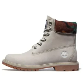 Heritage 6-Inch Waterproof Laarzen “Beige Nubuck with Camo”