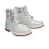 Heritage 6-Inch Waterproof Laarzen “Light Grey Full Grain with Silver Collar”