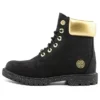 Heritage 6-Inch Waterproof Laarzen “Zwart Nubuck met Gold”