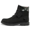 Heritage Cupsole Laarzen “Zwart nubuck met bloemen”