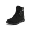 Heritage Cupsole Laarzen “Zwart nubuck met bloemen”