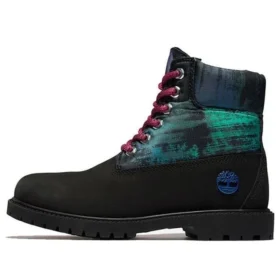 Heritage NL Sky 6-Inch Waterdichte Laarzen “Zwart Nubuck met Print”