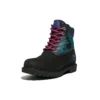 Heritage NL Sky 6-Inch Waterdichte Laarzen “Zwart Nubuck met Print”
