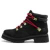 Holiday Luxe Waterproof Laarzen “Zwart Nubuck Red”