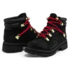 Holiday Luxe Waterproof Laarzen “Zwart Nubuck Red”