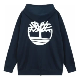 Hoodie met Back Tree-logo “Navy”