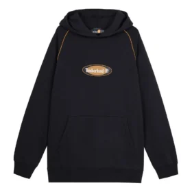 Hoodie met logo “Zwart”