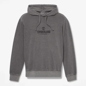 Hoodie voor heren, in de massa geverfd