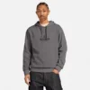 Hoodie voor heren, in de massa geverfd Hoodie voor heren, in de massa geverfd