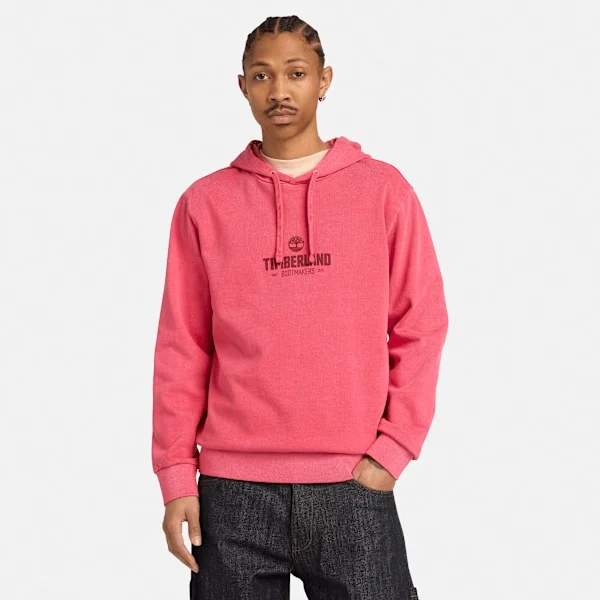 Hoodie voor heren, in de massa geverfd Hoodie voor heren, in de massa geverfd