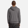 Hoodie voor heren, in de massa geverfd Hoodie voor heren, in de massa geverfd