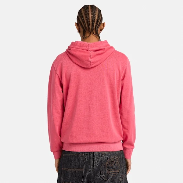 Hoodie voor heren, in de massa geverfd Hoodie voor heren, in de massa geverfd