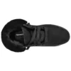 Jayne 6-Inch waterdichte laarzen “Zwart nubuck met bont”