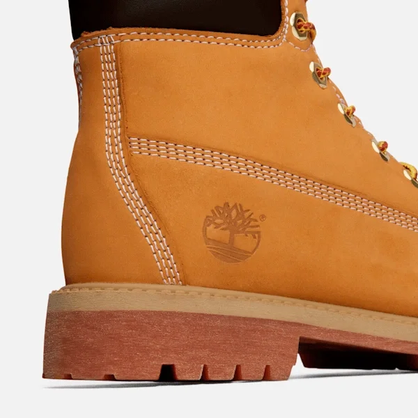 Junior Timberland® Premium 6-Inch Waterproof Laarzen – Tarwe Junior Timberland® Premium 6-Inch Waterproof Laarzen – Tarwe