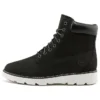 Keely Field 6 inch brede laarzen “Zwart Nubuck”