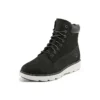 Keely Field 6 inch brede laarzen “Zwart Nubuck”