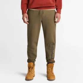 Kennebec River geborstelde joggingbroek voor heren