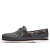 Klassieke bootschoen met twee veters “Navy” 0
