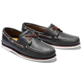 Klassieke bootschoen met twee veters “Navy” 0