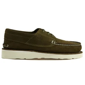 Klassieke bootschoenen met 3 veters