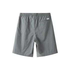 Korte broeken met logo op achterzak “Grey”