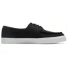 Lage vetersneakers “Zwart Canvas”