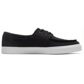 Lage vetersneakers “Zwart Canvas”