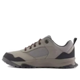 Lincoln Peak Lite lage wandelsneakers van stof en leer “Grijs”