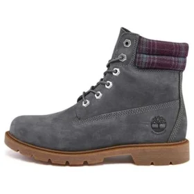 Linden Woods 6-Inch Boot “Donkergrijs en bedrukte kraag”