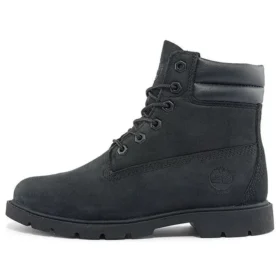 Linden Woods 6-Inch Boot met dubbele kraag “Zwart”